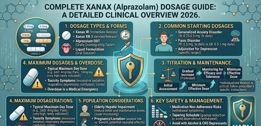 Xanax dosage guide