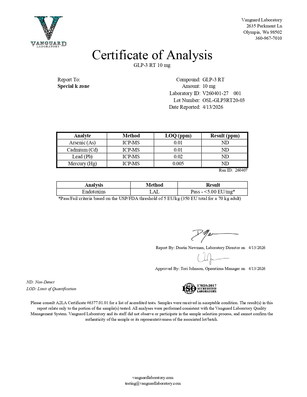GLP-3 RT 10MG - Image 3